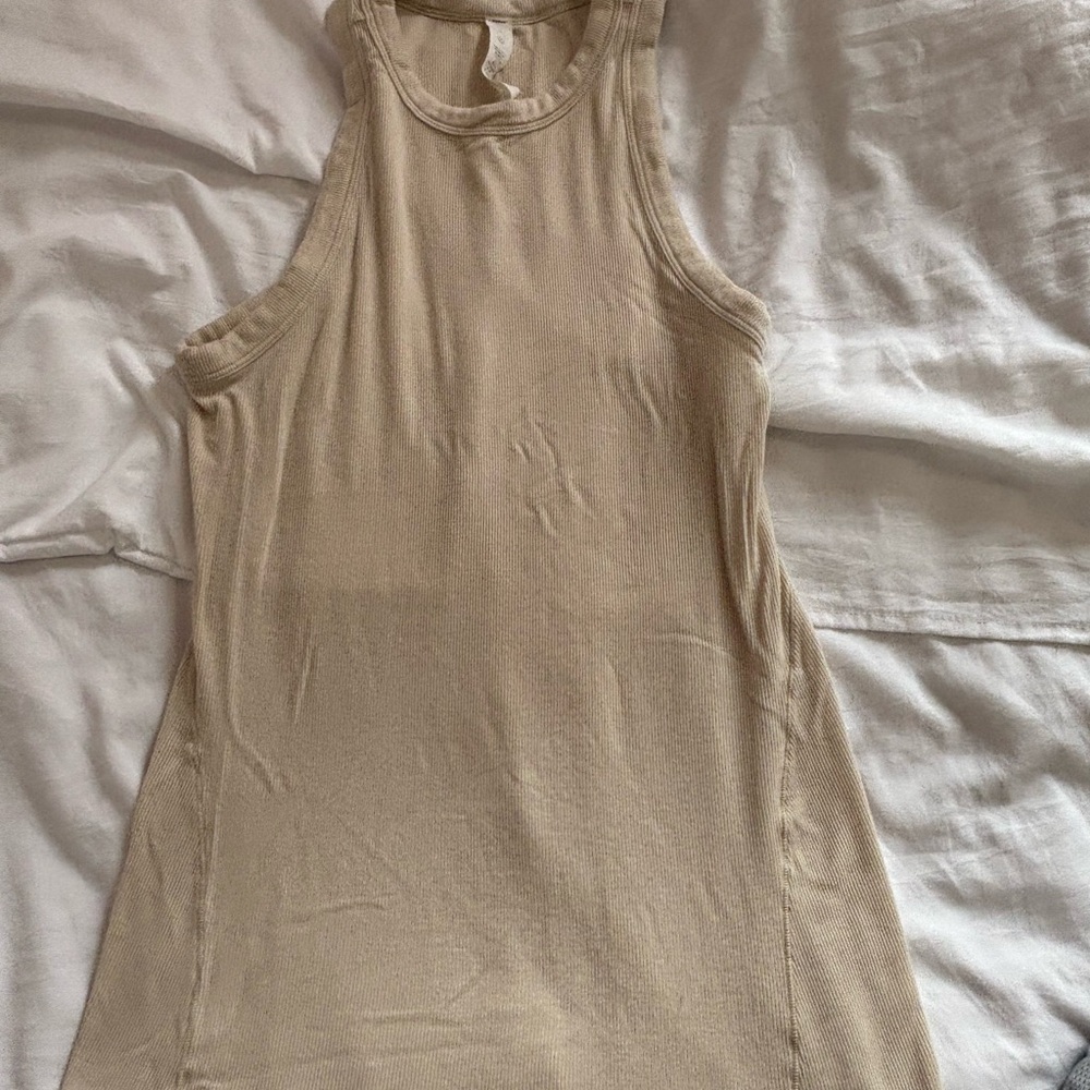 Lululemon Athletica Cream Tank Top